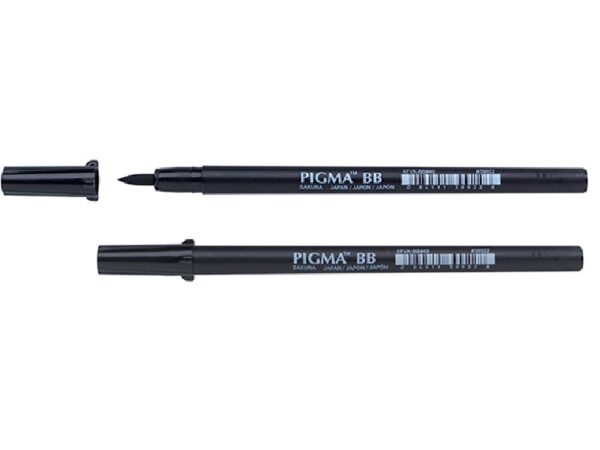 Sakura Pigma Brush Pen - bold - black - Afbeelding 1