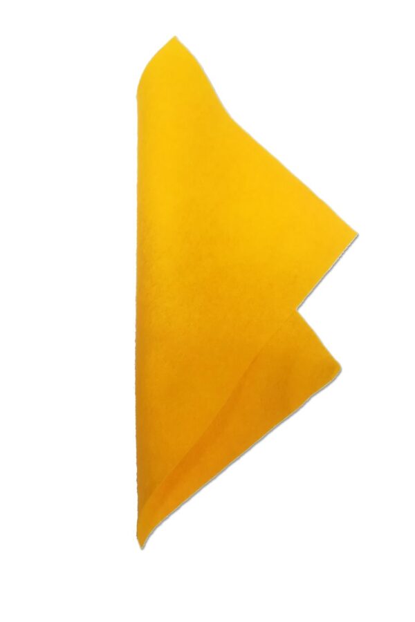 Hobbyvilt - 20x30 cm - donkergeel - Afbeelding 1