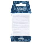 Nylon koord - 20 meter - 1 mm - wit