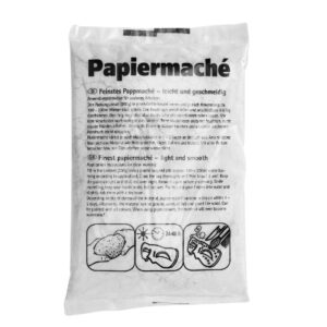 Papier-maché pulp - 200 gram