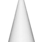 Piepschuim kegel - 12 cm