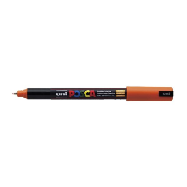 POSCA acrylmarker - ultrafijn PC-1MR - 0,7 mm - oranje - Afbeelding 1