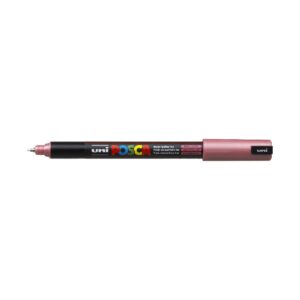 POSCA acrylmarker - ultrafijn PC-1MR - 0,7 mm - metallic rood