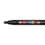 POSCA acrylmarker - extra fijn PC-1MC - 0,7-1 mm - zwart