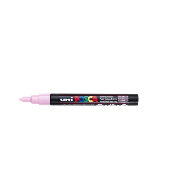 POSCA acrylmarker - fijn PC-3M - 0,9-1,3 mm - lichtroze - Afbeelding 1