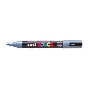 POSCA acrylmarker - medium PC-5M - 1,8-2,5 mm - leigrijs
