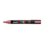 POSCA acrylmarker - medium PC-5M - 1,8-2,5 mm - metallic rood