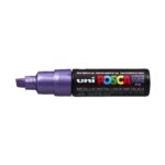 POSCA acrylmarker - beitelpunt PC-8K - 8 mm - metallic violet