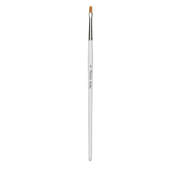 Panduro hobbypenseel - plat - nr. 2 - Afbeelding 1