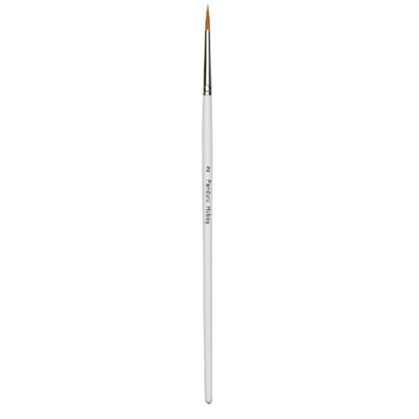 Panduro hobbypenseel - rond - nr. 2 - Afbeelding 1