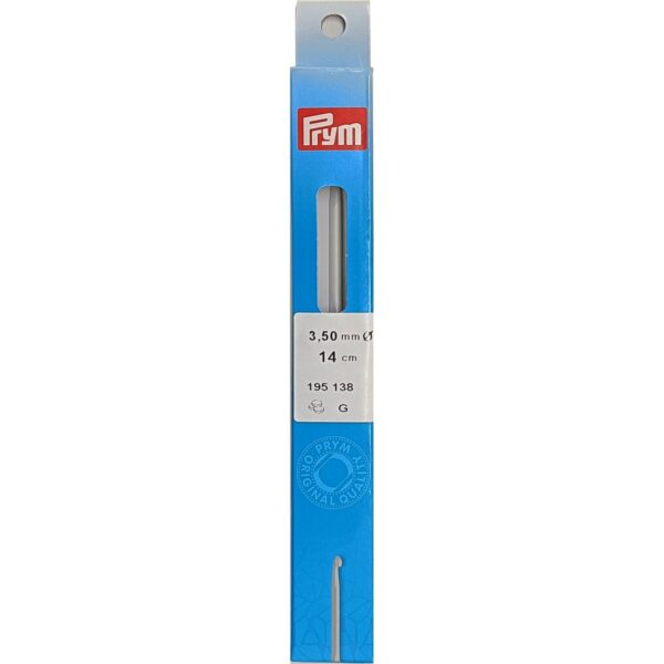 Prym haaknaald - aluminium - 14 cm - 3,5 mm - Afbeelding 1