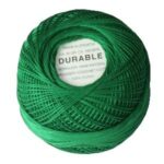 Durable borduur-/haakkatoen - 20 gram - groen