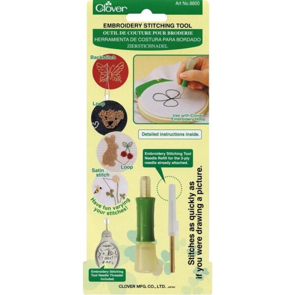 Clover punch borduur tool - Afbeelding 1