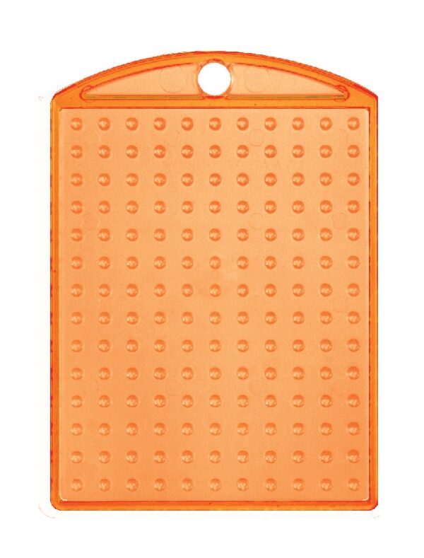 Pixelhobby medaillon - transparant oranje - Afbeelding 1