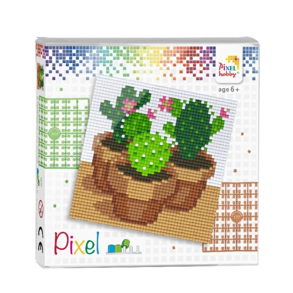 Pixelhobby set - cactussen - Afbeelding 1