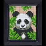Pixelhobby set met lijst - panda