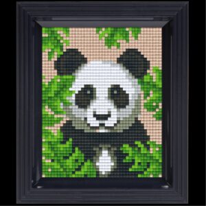 Pixelhobby set met lijst - panda