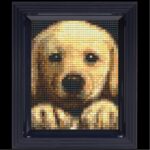 Pixelhobby set met lijst - hond