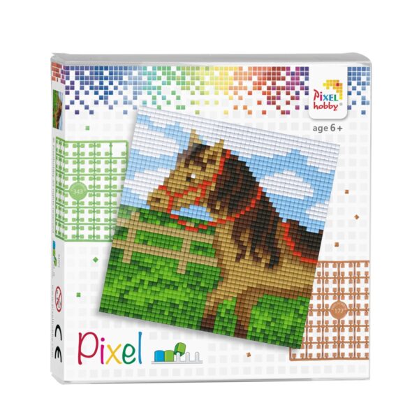 Pixelhobby set - paard - Afbeelding 1