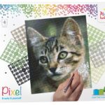 Pixelhobby set - 4 platen - kitten
