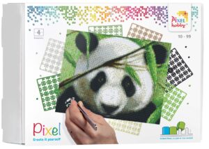 Pixelhobby set - 4 platen - panda
