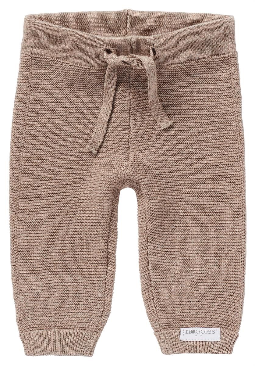 Broek Noppies NOOS Pants Knit Reg Grover Taupe Melange - Afbeelding 1