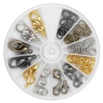 Sluitingen en buigringen - 100-delige set