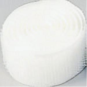 Klittenband zelfklevend 20 mm/ 1,25 meter- Wit