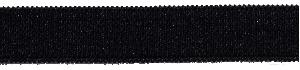 Elastisch band - 6 mm - 10 meter - zwart
