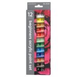 Panduro set acrylverf - 12x 12 ml