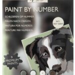 Schilderen op nummer - karton - hond