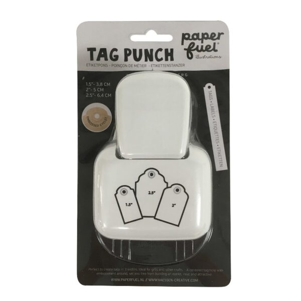 Paperfuel - pons - 3 in 1 tag - 1,5"/2"/2,5" - Afbeelding 1
