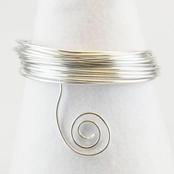 Aluminium wire - 2 mm - zilverkleurig - Afbeelding 1