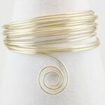 Aluminium wire - 2 mm - pearl