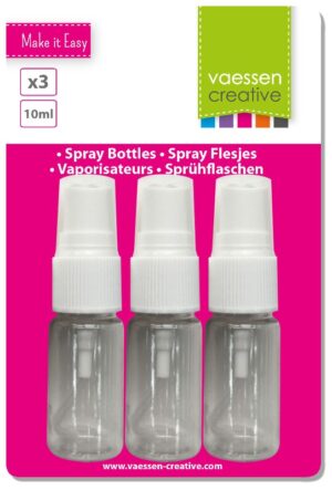 Spray flesjes - 10 ml - 3 stuks