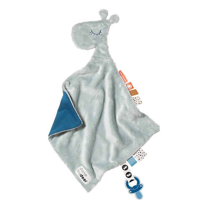 Knuffeldoekje Done by Deer Comfort Blanket 3603752 Raffi Blue - Afbeelding 1