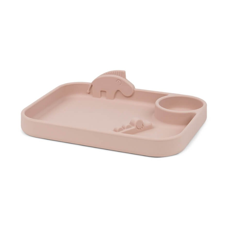 Bord Done by Deer Plate Peekaboo Deer Friends Powder Bord Done by Deer Plate Peekaboo Deer Friends Powder - Afbeelding 1