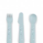 Bestekset Done by Deer Foodie Happy Dots Blue