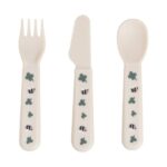 Bestekset Done by Deer Tiny Farm Sand