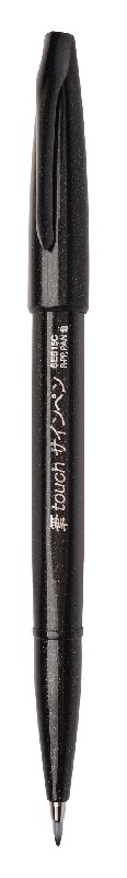 Pentel Brush Sign Pen - zwart