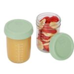 Bewaarpotjes Badabulle Badabowls Glas 2 Stuks