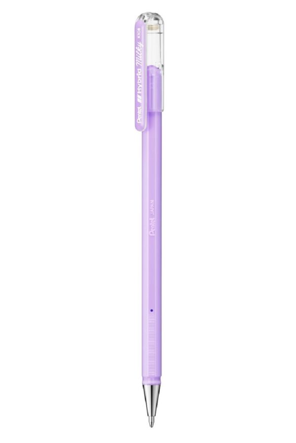 Pentel gelpen Milky - pastel violet - Afbeelding 1