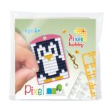 Pixelhobby medaillon startset - pinguïn
