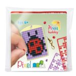 Pixelhobby medaillon startset - lieveheersbeestje