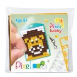 Pixelhobby medaillon startset - leeuw