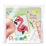 Pixelhobby medaillon startset - flamingo