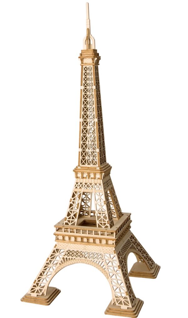 Robotime houten 3D puzzel - Eiffel Tower - Afbeelding 1