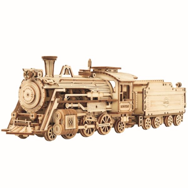 Robotime houten 3D puzzel - Prime Steam Express - Afbeelding 1