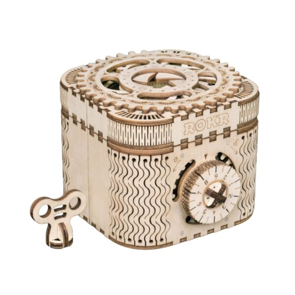 Robotime houten 3D puzzel - Treasure Box   - Afbeelding 1