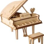 Robotime houten 3D puzzel - Piano